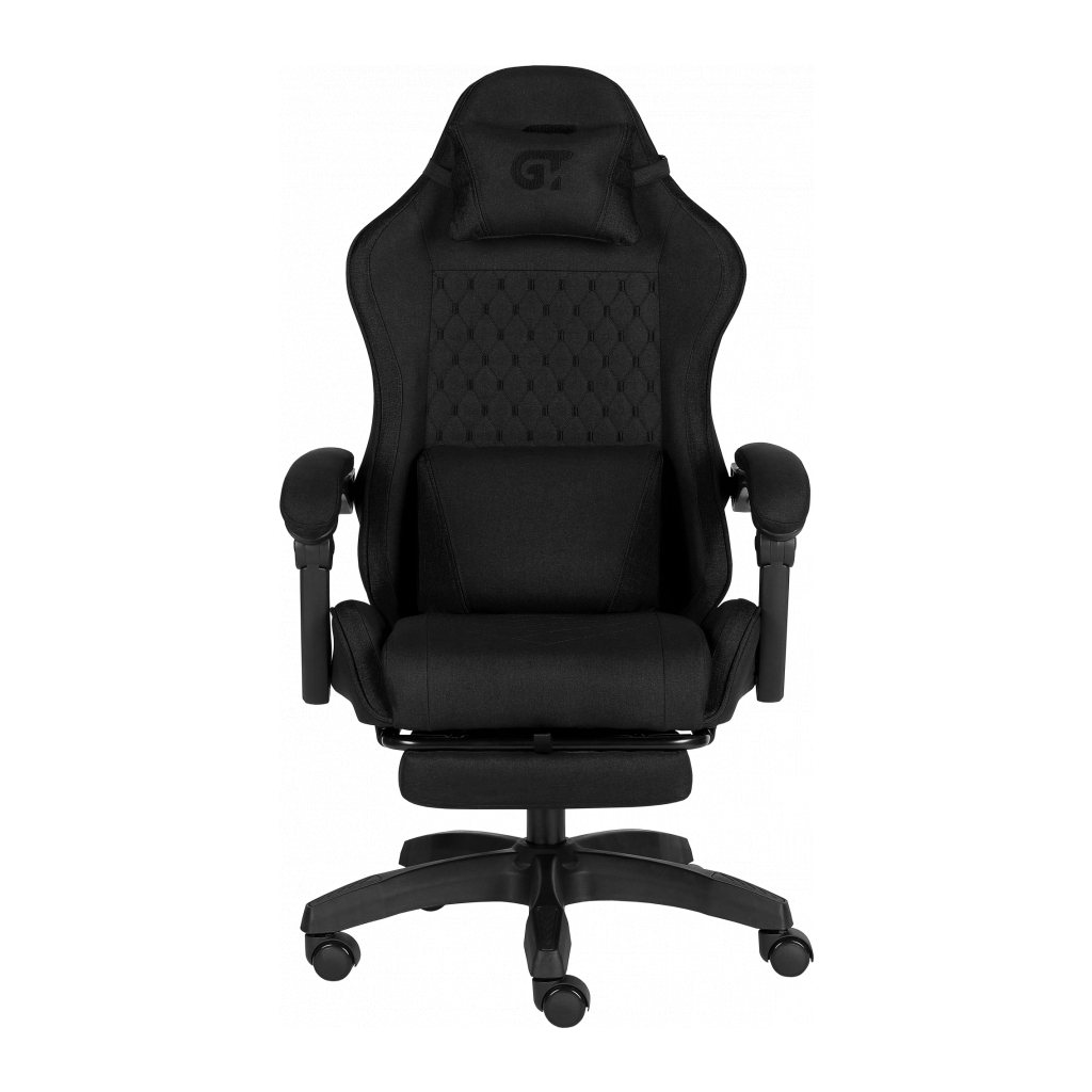 Крісло ігрове GT Racer X-2339 Black (X-2339 Fabric Black) - зображення 1