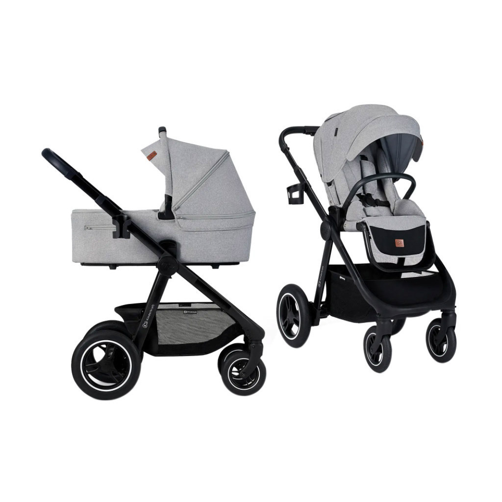 Коляска Kinderkraft 2 в 1 Everyday Light Gray (KSEVER00LGR2000) (5902533917556) - зображення 1