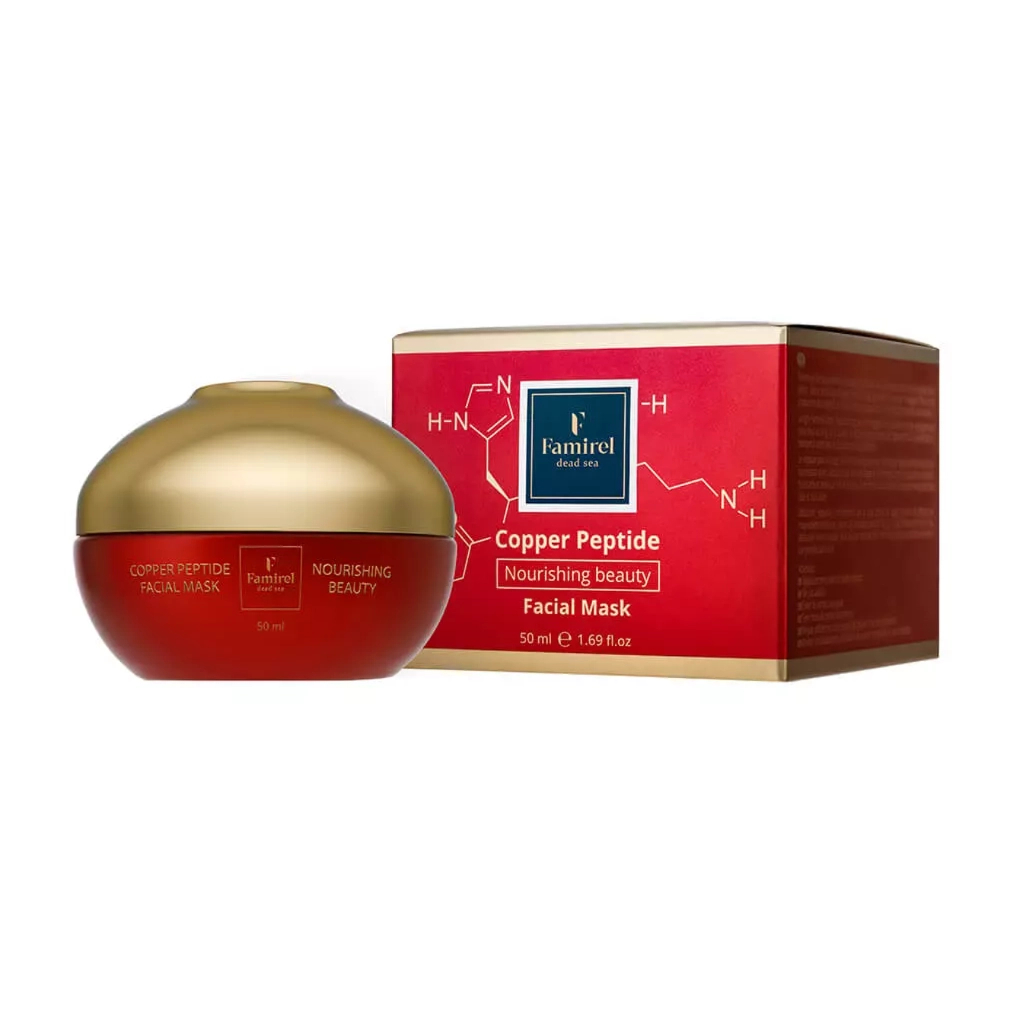 Маска для обличчя Famirel Copper Peptide Facial Mask Живильна 50 мл (7290114086615) - зображення 4