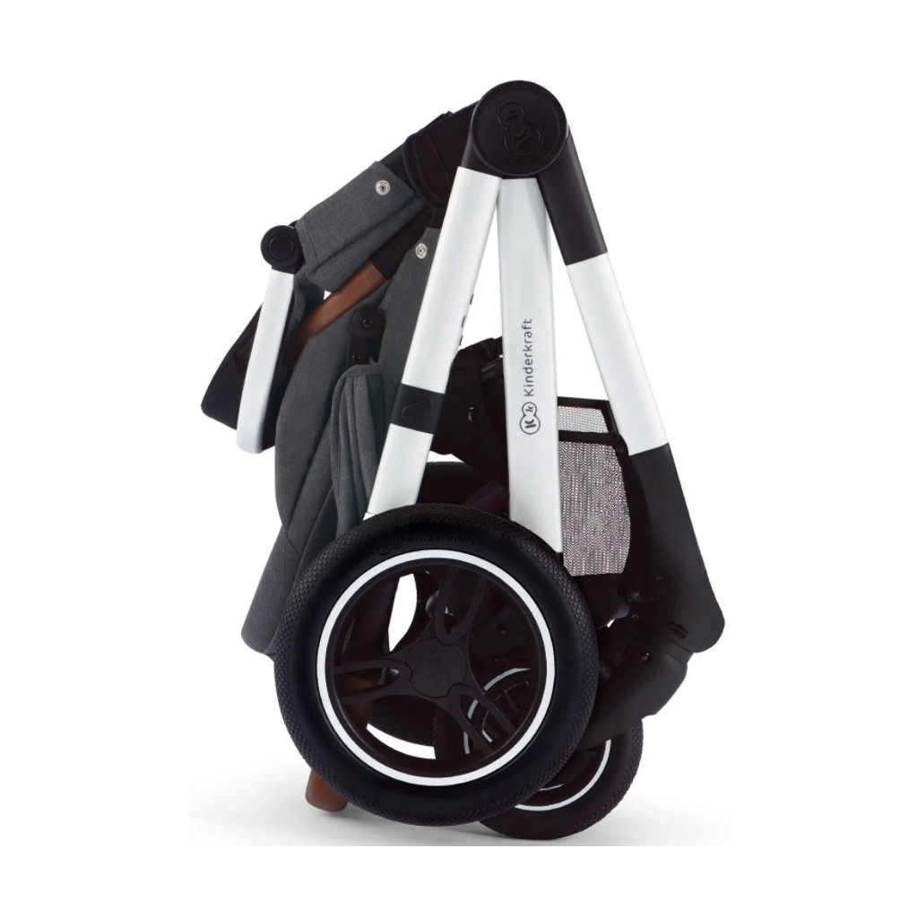 Коляска Kinderkraft 2 в 1 Everyday Dark Gray (KSEVER00DGR2000) (5902533917570) - зображення 12