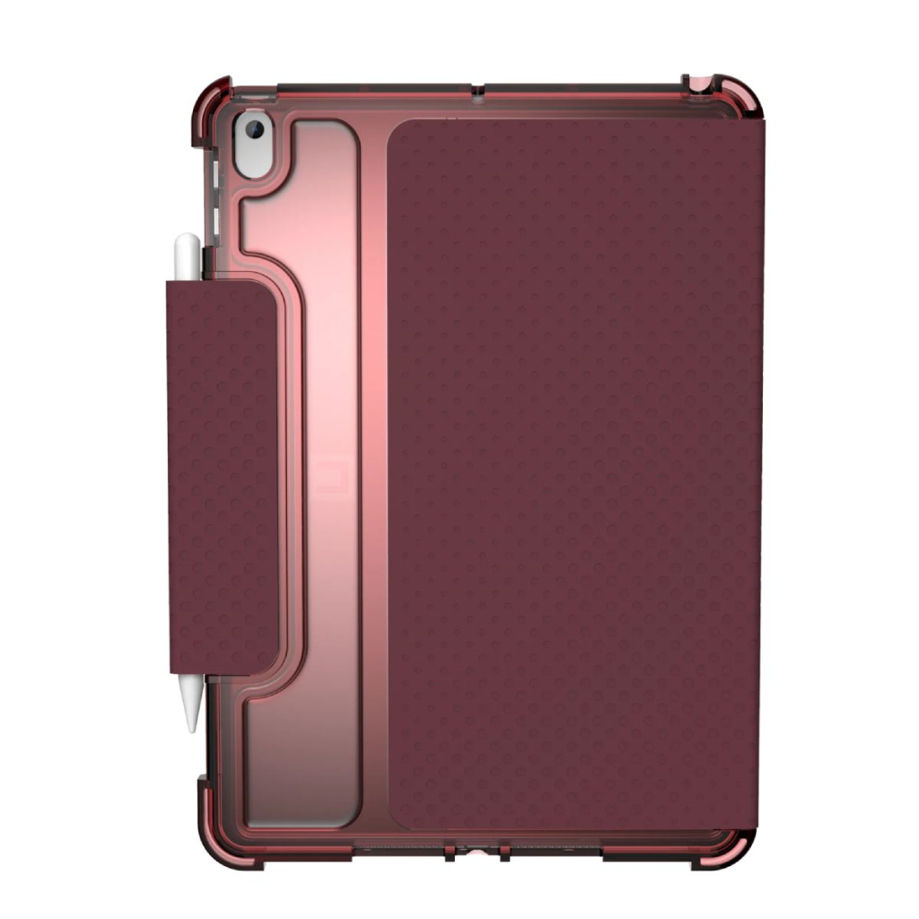 Чохол до планшета UAG [U] Apple iPad 10.2"(9th Gen, 2021) Lucent, Aubergine/Dusty Rose (12191N314748) - зображення 1