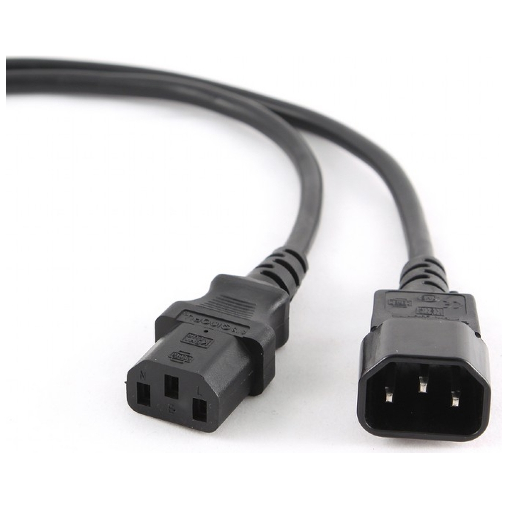 Кабель живлення C13 to C14 3.0m Cablexpert (PC-189-VDE-3M) - зображення 1
