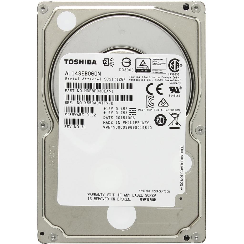 Жорсткий диск для сервера 600GB Toshiba (AL14SEB060N) - зображення 1