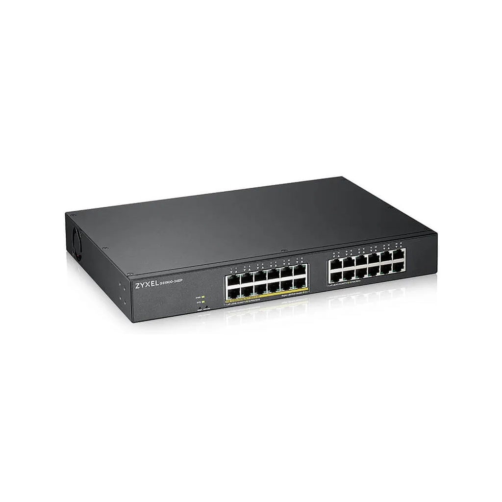 Комутатор мережевий ZyXel GS1900-24EP - зображення 3