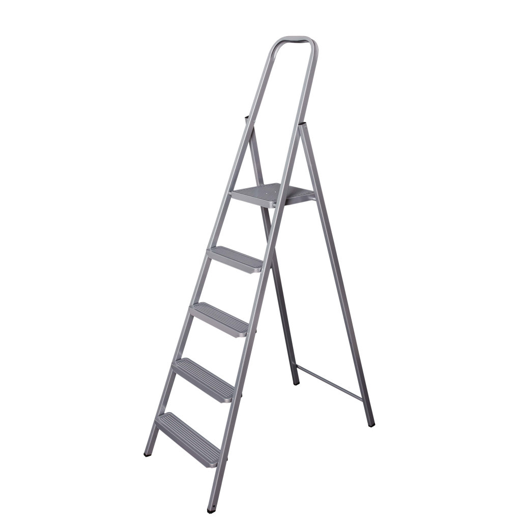 Драбина Eurogold STEEL HOME 215 GREY (ЕГ-215 GREY) - зображення 1