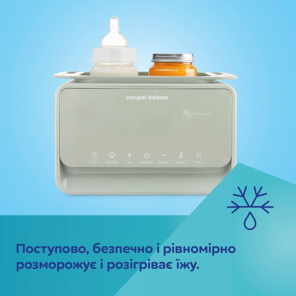 Стерилізатор Canpol babies 7 в 1 з терморегулятором і підсвіткою (12/218) - зображення 14