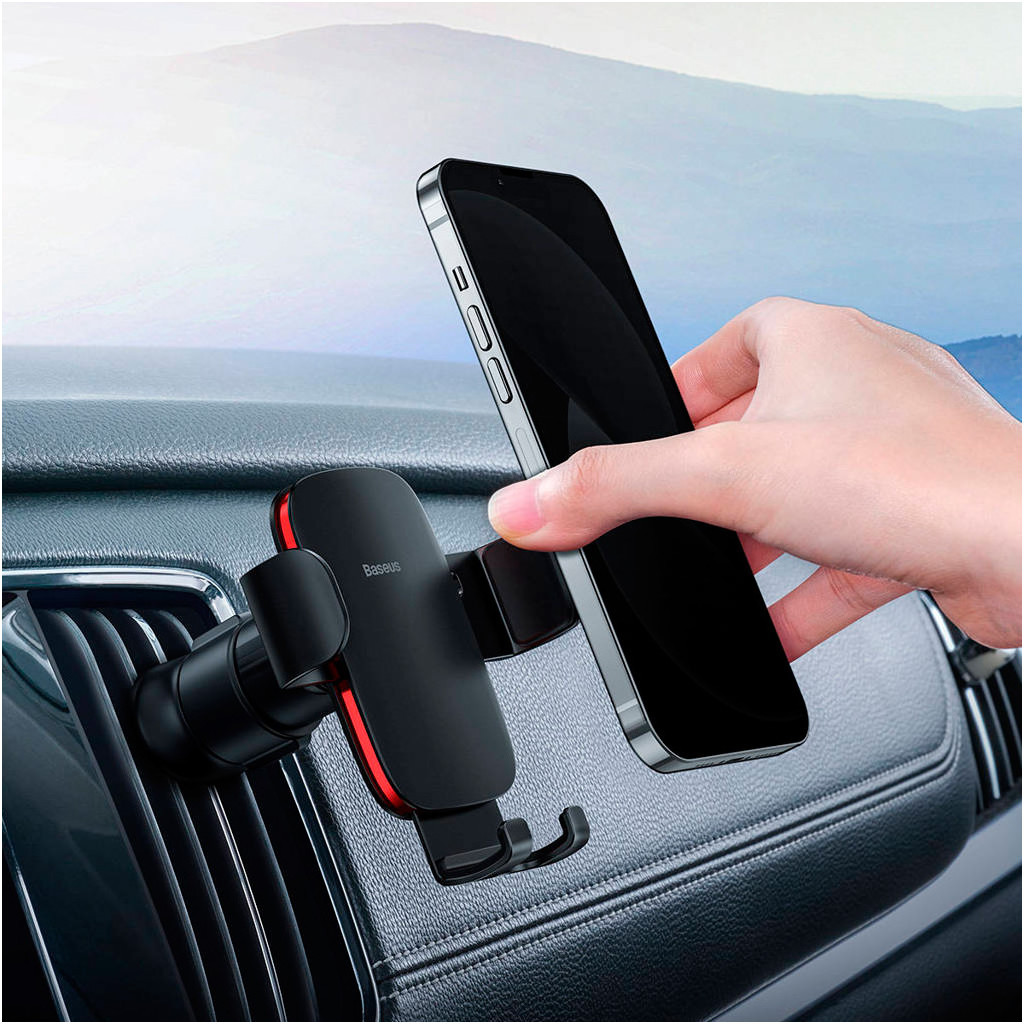 Універсальний автотримач Baseus Metal Age II Gravity (SUJS000001) - зображення 11