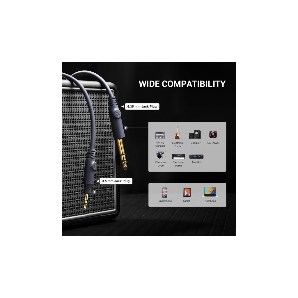 Навушники OneOdio Monitor 60 3,5мм/6,35мм Misty Blue (Monitor 60 Misty Blue) - зображення 6