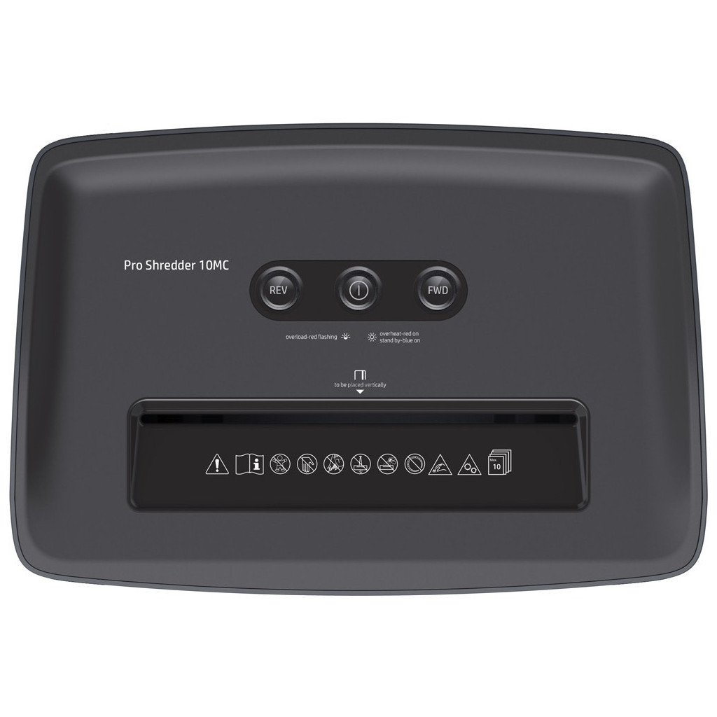 Знищувач документів HP Pro Shredder 10MC (2812) (838100) - изображение 9