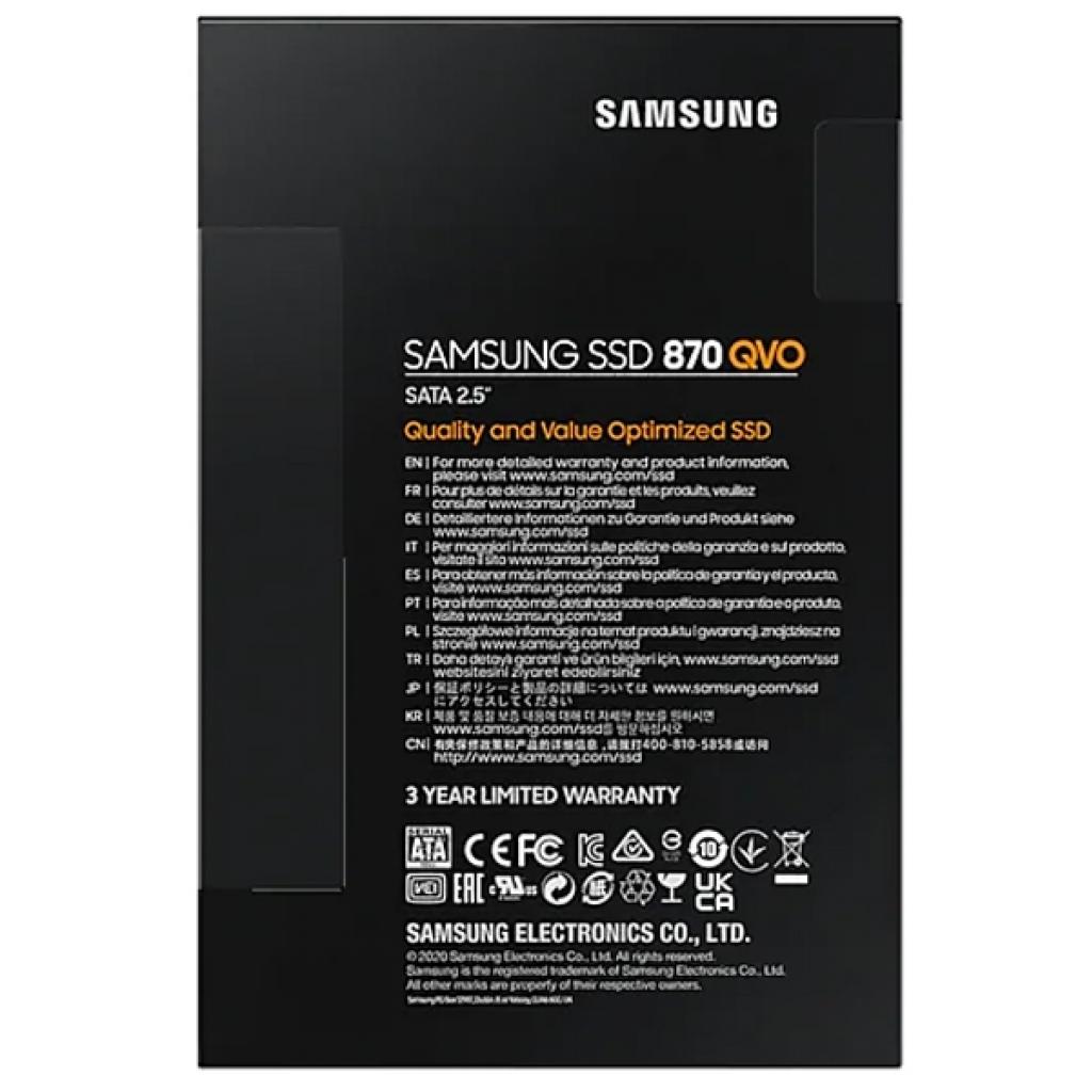 Накопичувач SSD 2.5" 1TB 870 QVO Samsung (MZ-77Q1T0BW) - зображення 7