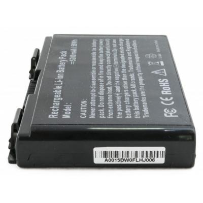 Акумулятор до ноутбука Grand-X Asus K50 10,8V 5200mAh (A32-F82-5200) - зображення 4