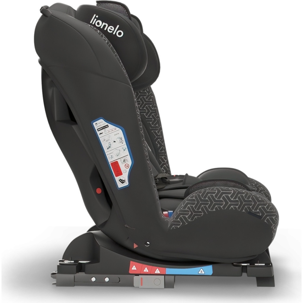 Автокрісло Lionelo Sander Isofix 0-36 кг Black (LO-SANDER BLACK) - зображення 3