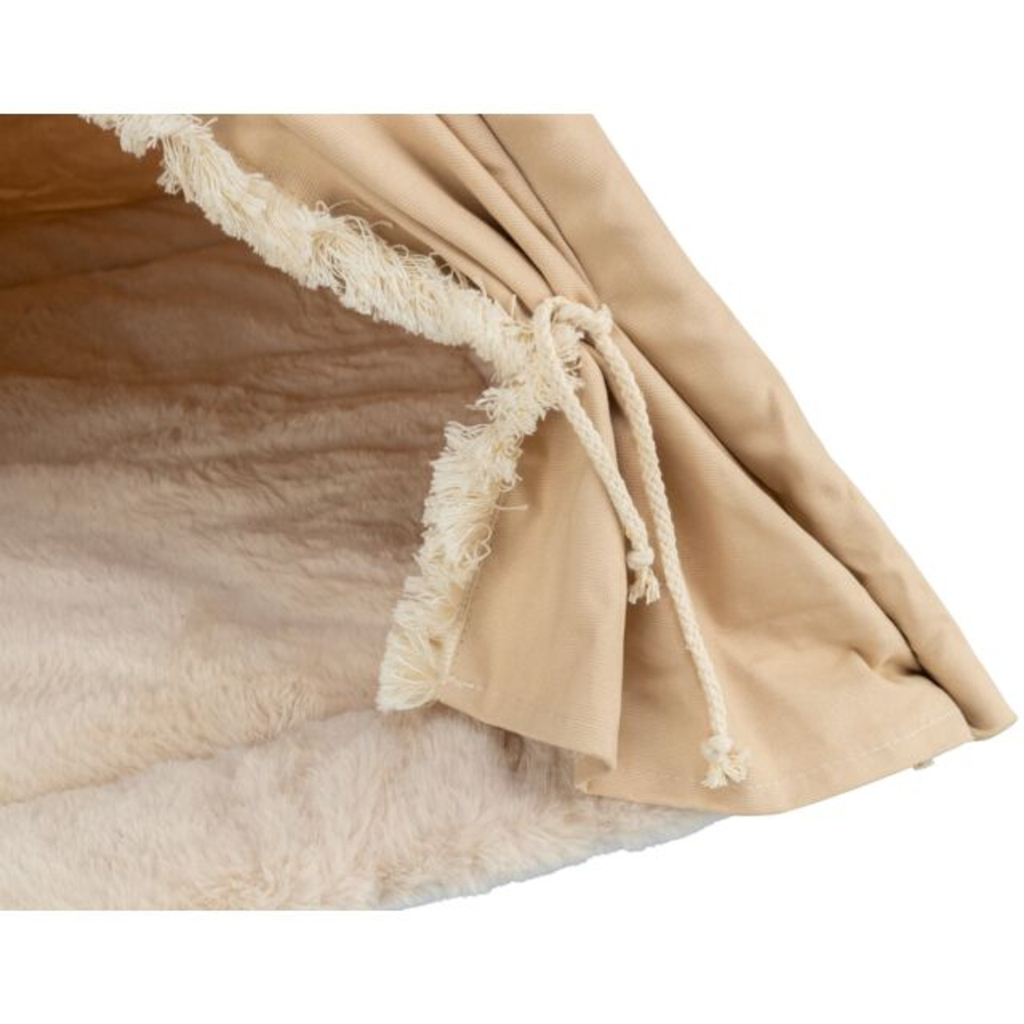 Будиночок для тварин Trixie Бохо 55х65х55 см бежевий (4053032619333) - изображение 4