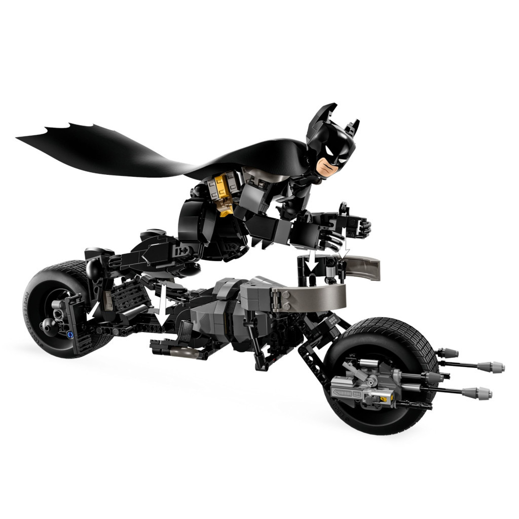 Конструктор LEGO Batman Фігурка Бетмена для складання і бетцикл (76273) - зображення 4