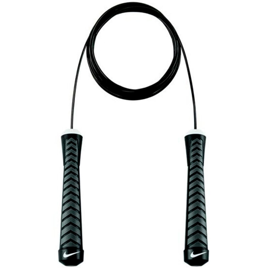 Скакалка Nike Fundamental Speed Rope чорна NS N.100.0487.027.NS (887791322913) - зображення 1