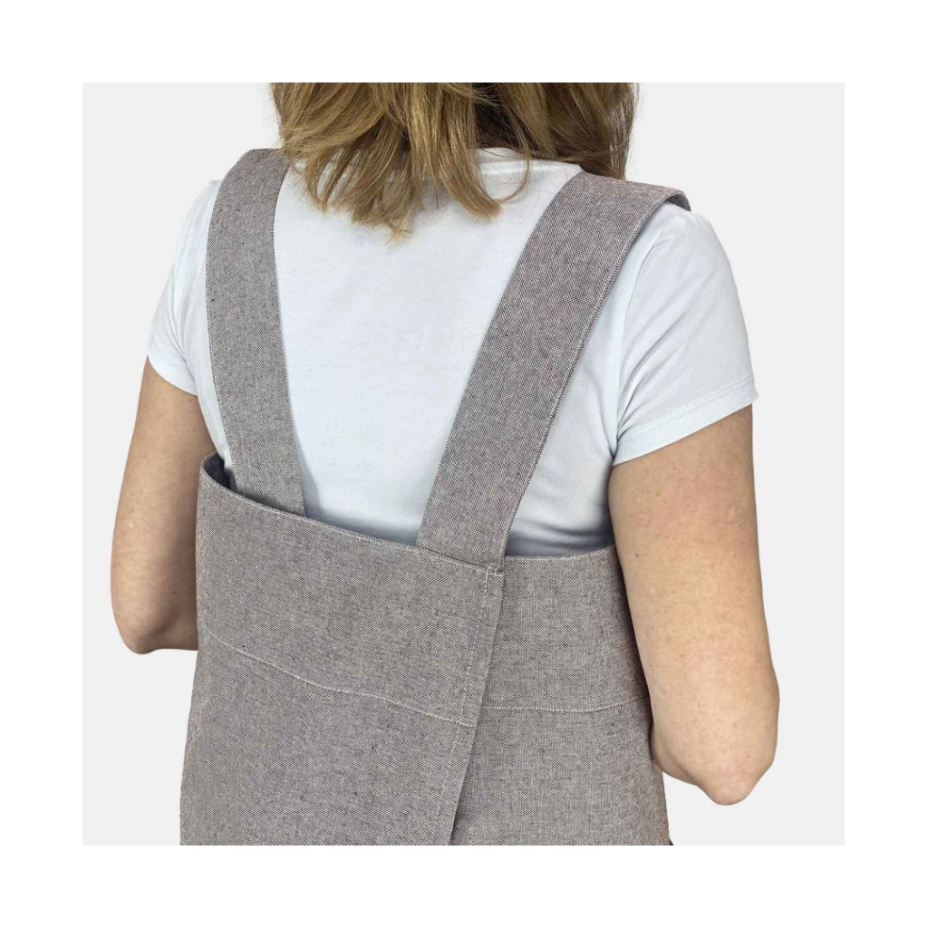 Фартух Прованс у японському стилі Marron довгий (4823093434332) - зображення 5