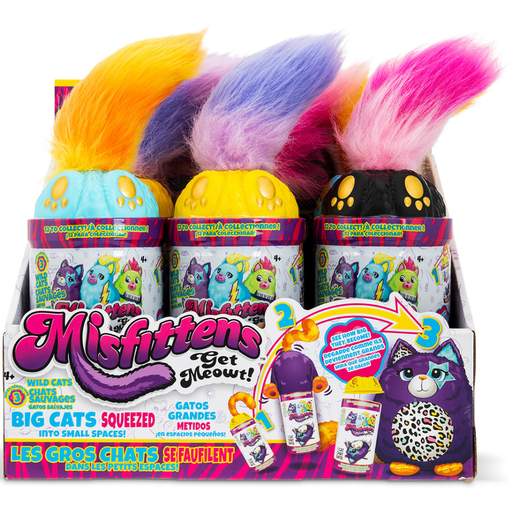 М'яка іграшка Misfittens W3 - Котик у банці (03936(W3)) - зображення 2