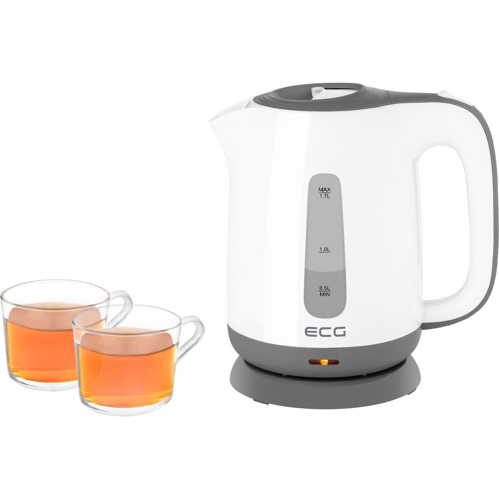 Електрочайник ECG RK 1759 Classica Grigio - зображення 8