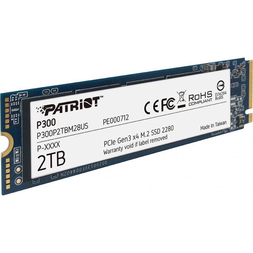 Накопичувач SSD M.2 2280 2TB Patriot (P300P2TBM28) - зображення 2