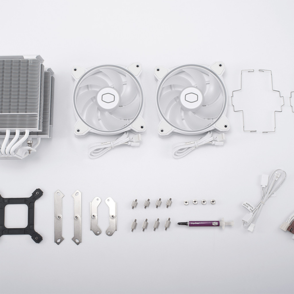 Кулер до процесора CoolerMaster Hyper 622 Halo White (RR-D6WW-20PA-R1) - зображення 11