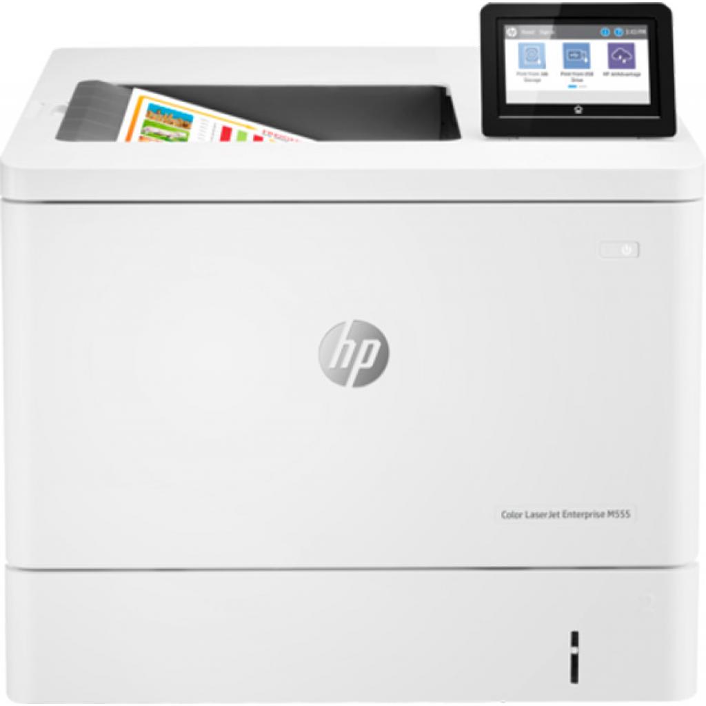 Лазерний принтер HP Color LaserJet Enterprise M555dn (7ZU78A) - зображення 2
