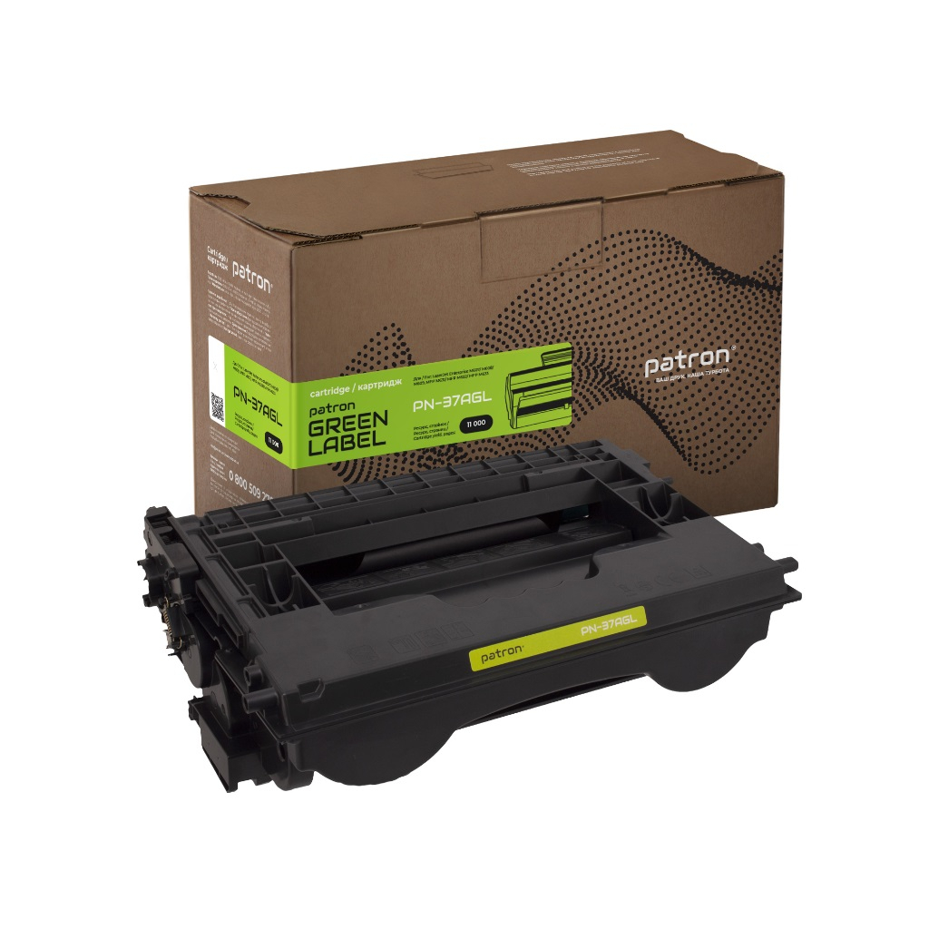 Картридж Patron HP 37A (CF237A) Green Label (PN-37AGL) - зображення 1