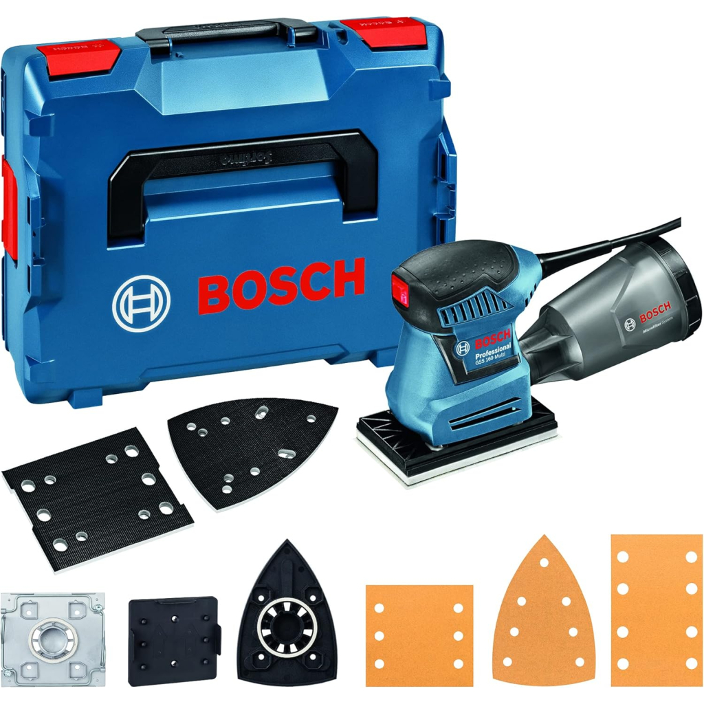 Шліфувальна машина Bosch GSS 160 Multi 180W, 24000об/хв, 1.2кг (0.601.2A2.300) - зображення 1