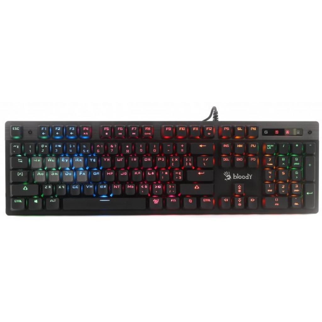 Клавіатура A4Tech Bloody B500N Grey - зображення 1