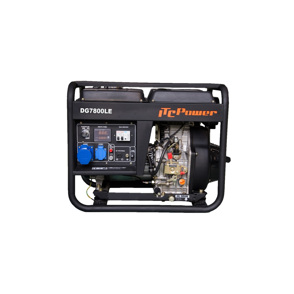 Генератор ITC Power DG7800LE 6000/6500 W - ES - зображення 2