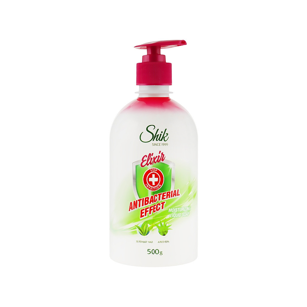 Рідке мило Shik Зволоження з Антибактеріальним ефектом 500 г (4823107601002) - зображення 1