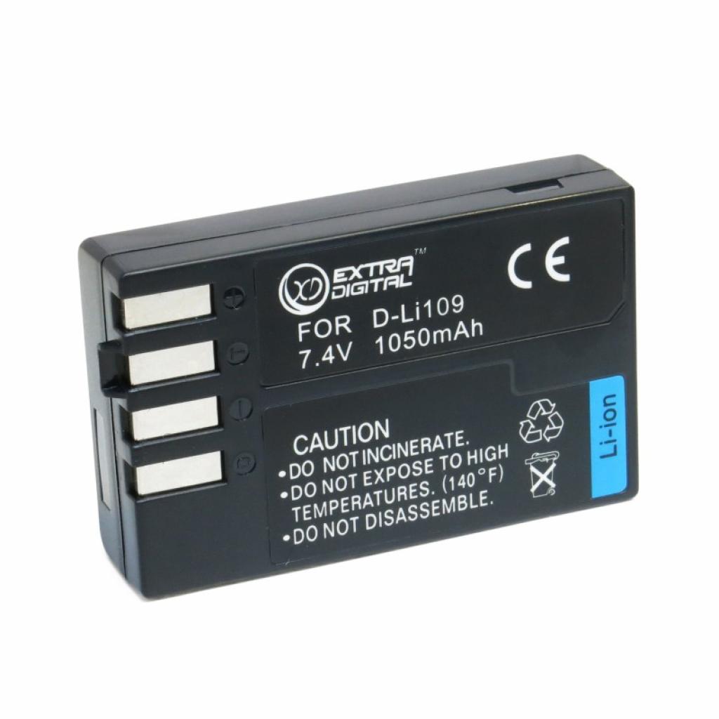 Акумулятор до фото/відео Extradigital Pentax D-Li109 (BDP2598) - зображення 1