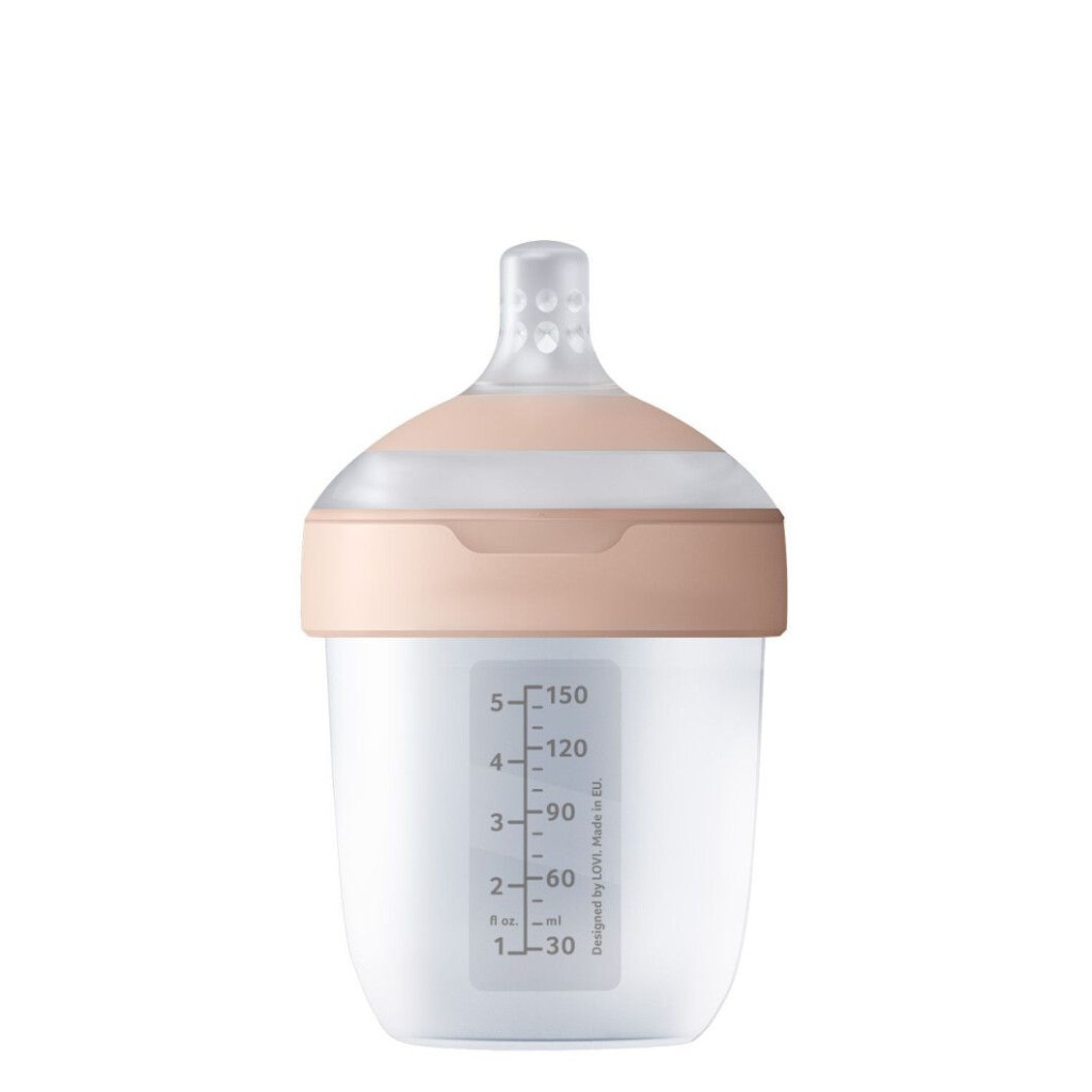 Пляшечка для годування Lovi Mammafeel 150 мл (21/595) - зображення 8