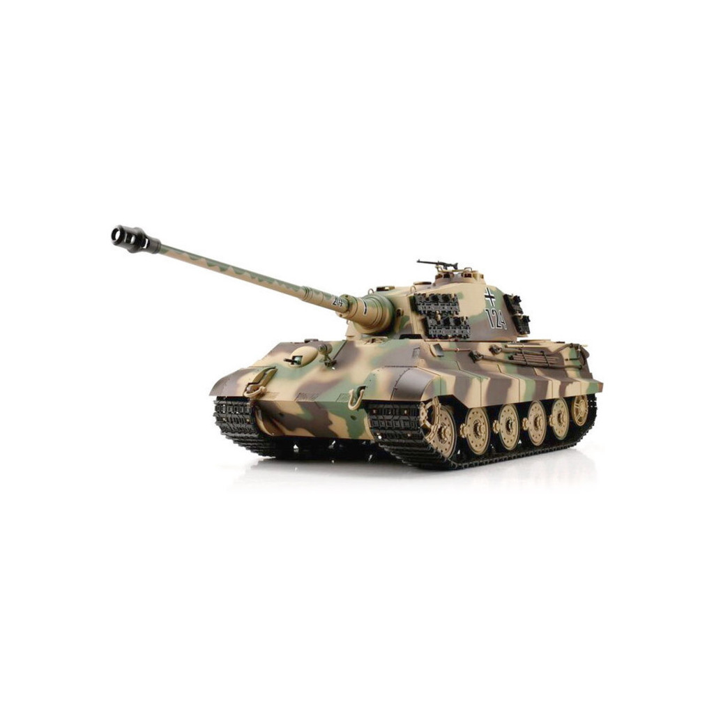 Радіокерована іграшка Heng Long Танк King Tiger Henschel 1:16 з пневмогарматою (HL3888A-1Upg) - зображення 1