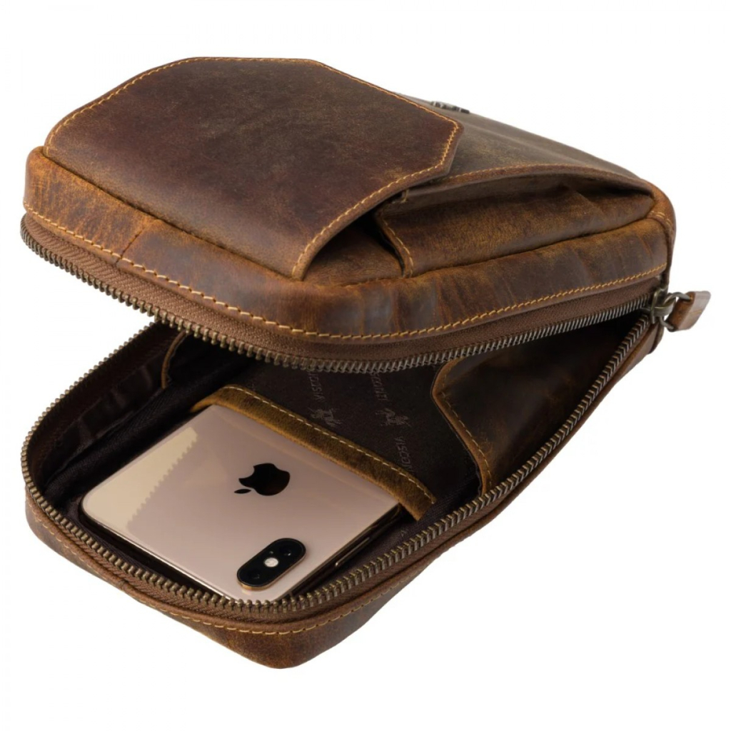 Сумка Visconti S45 Alex Oil Tan (S45 OIL TAN) - зображення 8