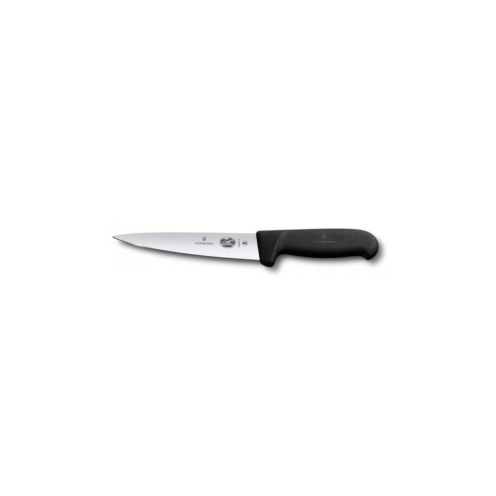 Кухонний ніж Victorinox Fibrox Sticking 16 см Black (5.5603.16) - зображення 1