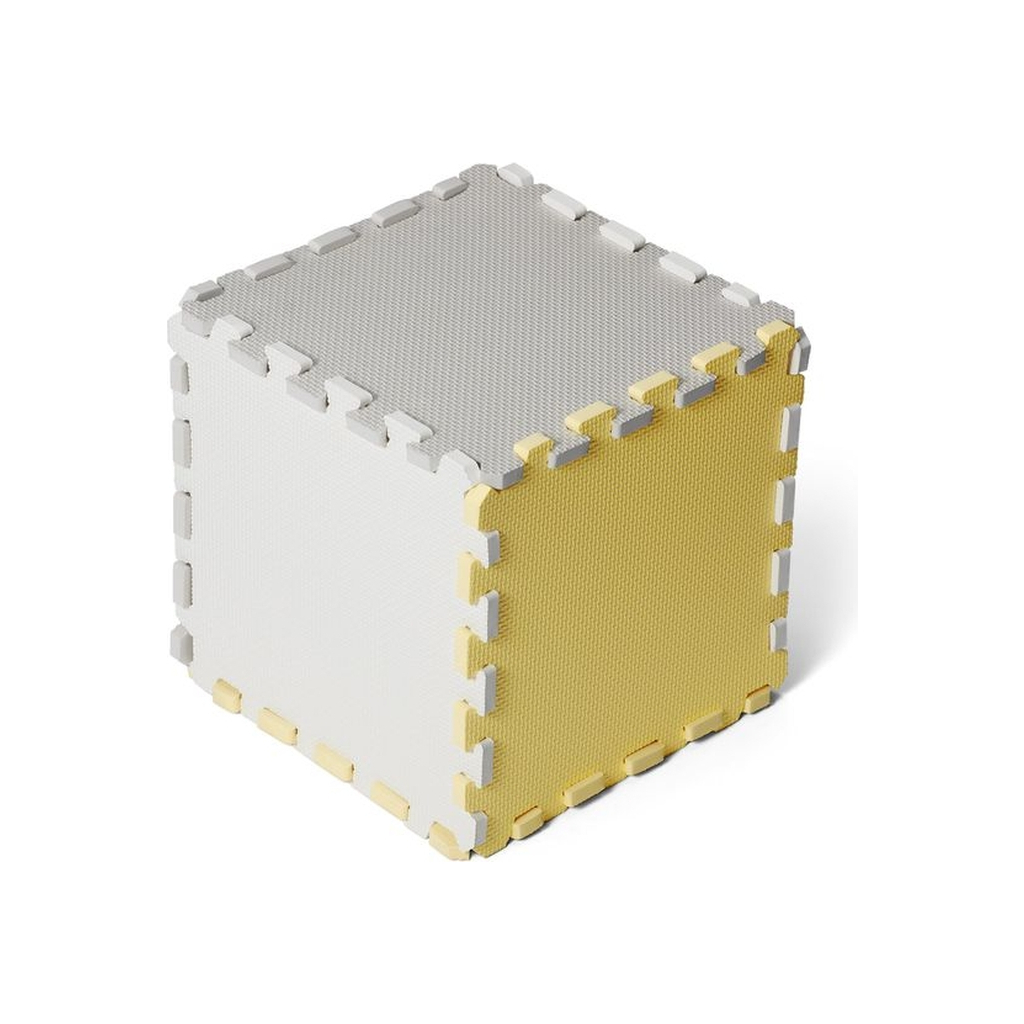 Дитячий килимок Kinderkraft пазл Luno Yellow, 30 элементов (5902533913602) - зображення 4