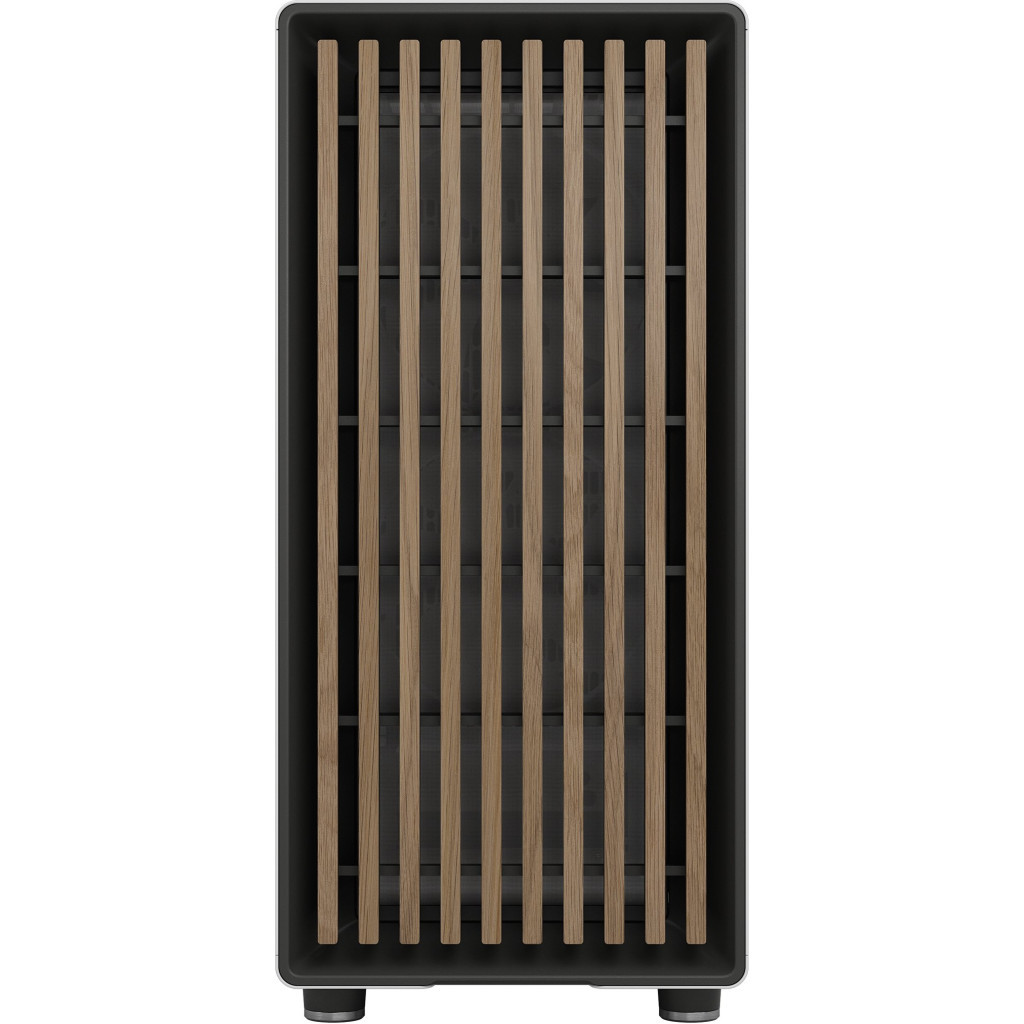 Корпус Fractal Design North Chalk White TG Clear Tin (FD-C-NOR1C-04) - зображення 2