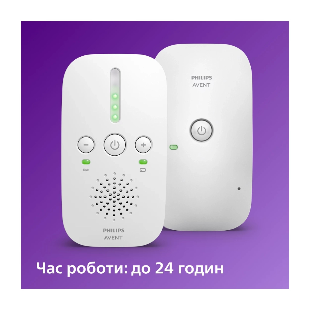 Радіоняня Philips AVENT цифрова (SCD502/26) - зображення 9