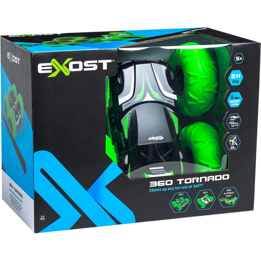 Радіокерована іграшка Silverlit 360 Tornado 1:10 2.4 ГГц Зелена (20142-1) - зображення 7