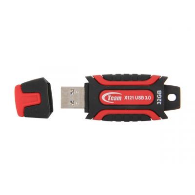 USB флеш накопичувач Team 32GB X121 Red USB 3.0 (TX12132GR01) - зображення 2