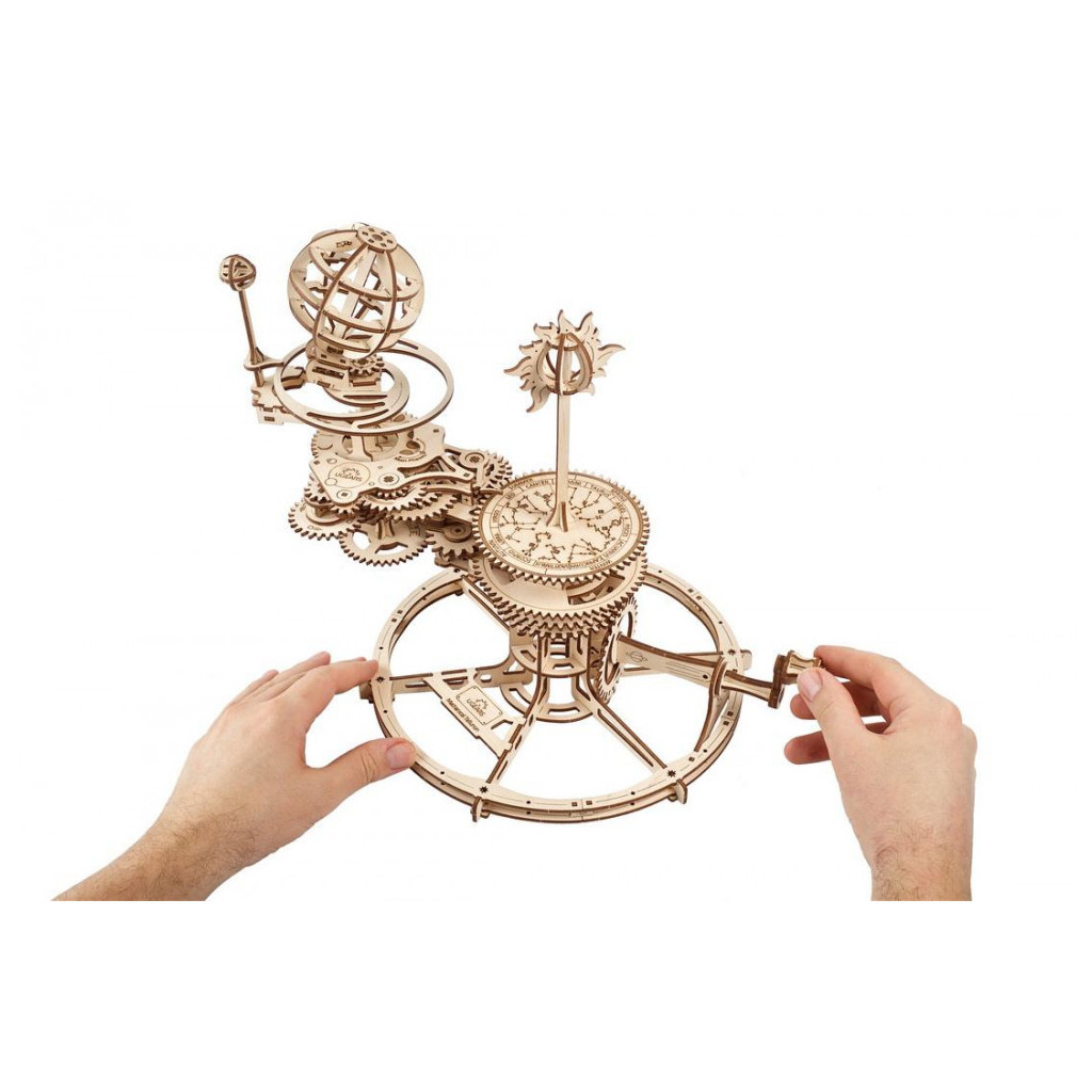Збірна модель Ugears механічний Телурій (70167) - зображення 7