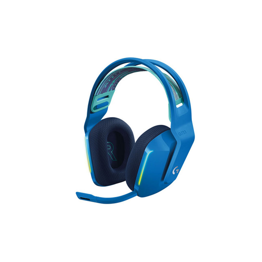 Навушники Logitech G733 Lightspeed Wireless RGB Gaming Headset Blue (981-000943) - зображення 1