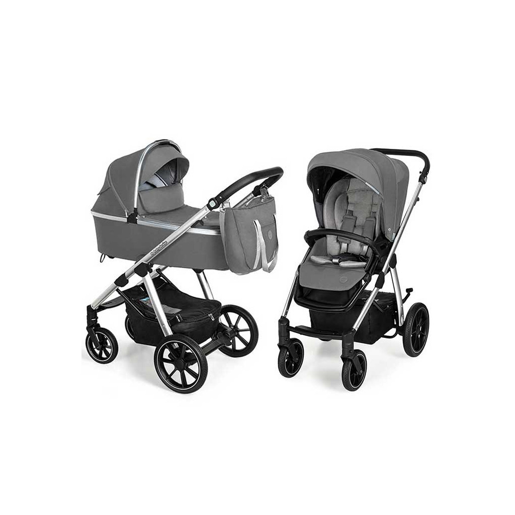 Коляска Baby Design 2 в 1 Bueno 207 Gray (без вишивки) (203800) - зображення 1