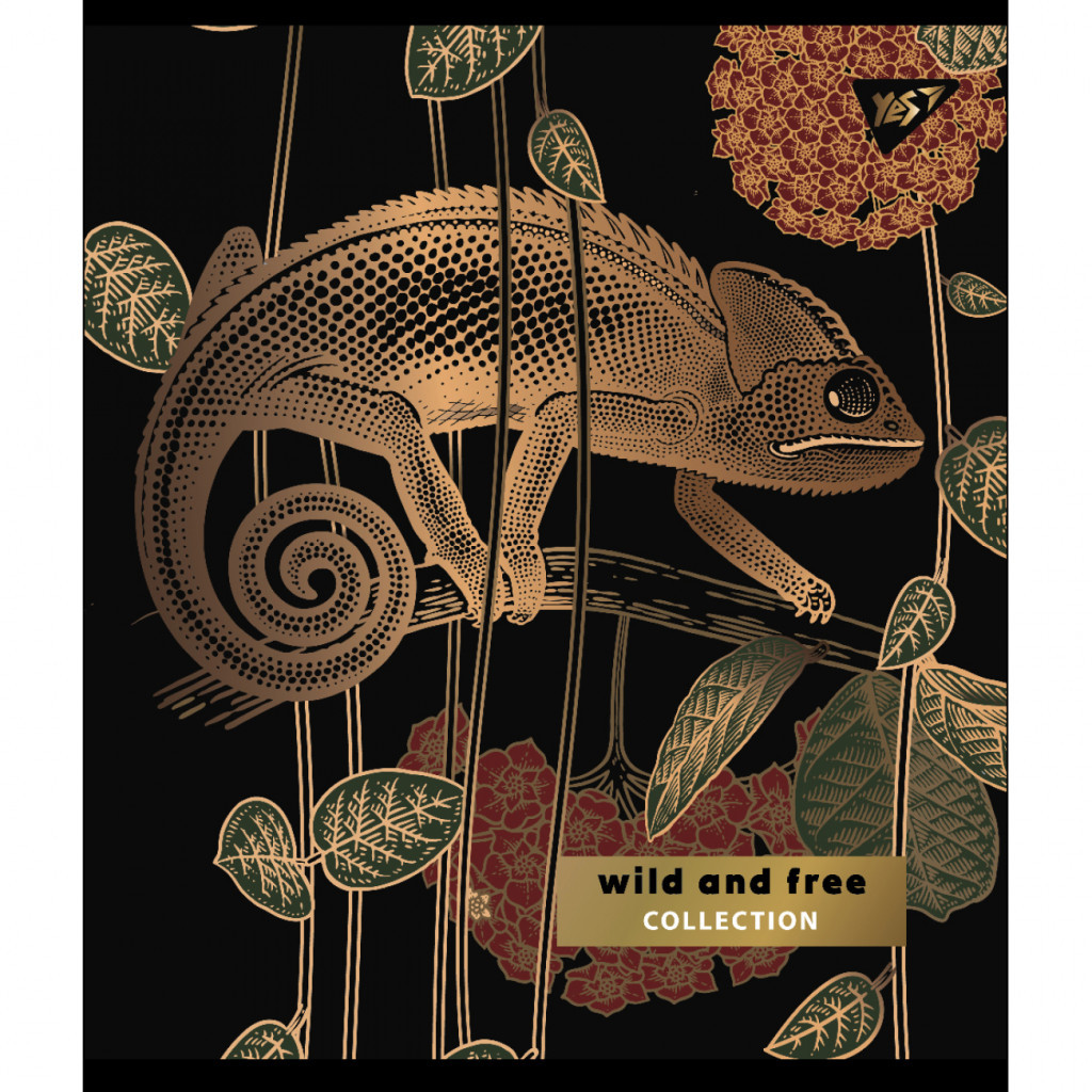 Зошит Yes А5 Wild and free 96 аркушів клітинка (766902) - зображення 1