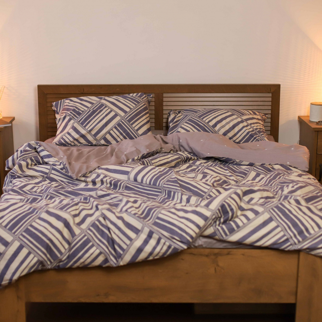 Постільна білизна Isleep двоспальна Сатин Twill 49 (49_dv_Isleep) - зображення 5