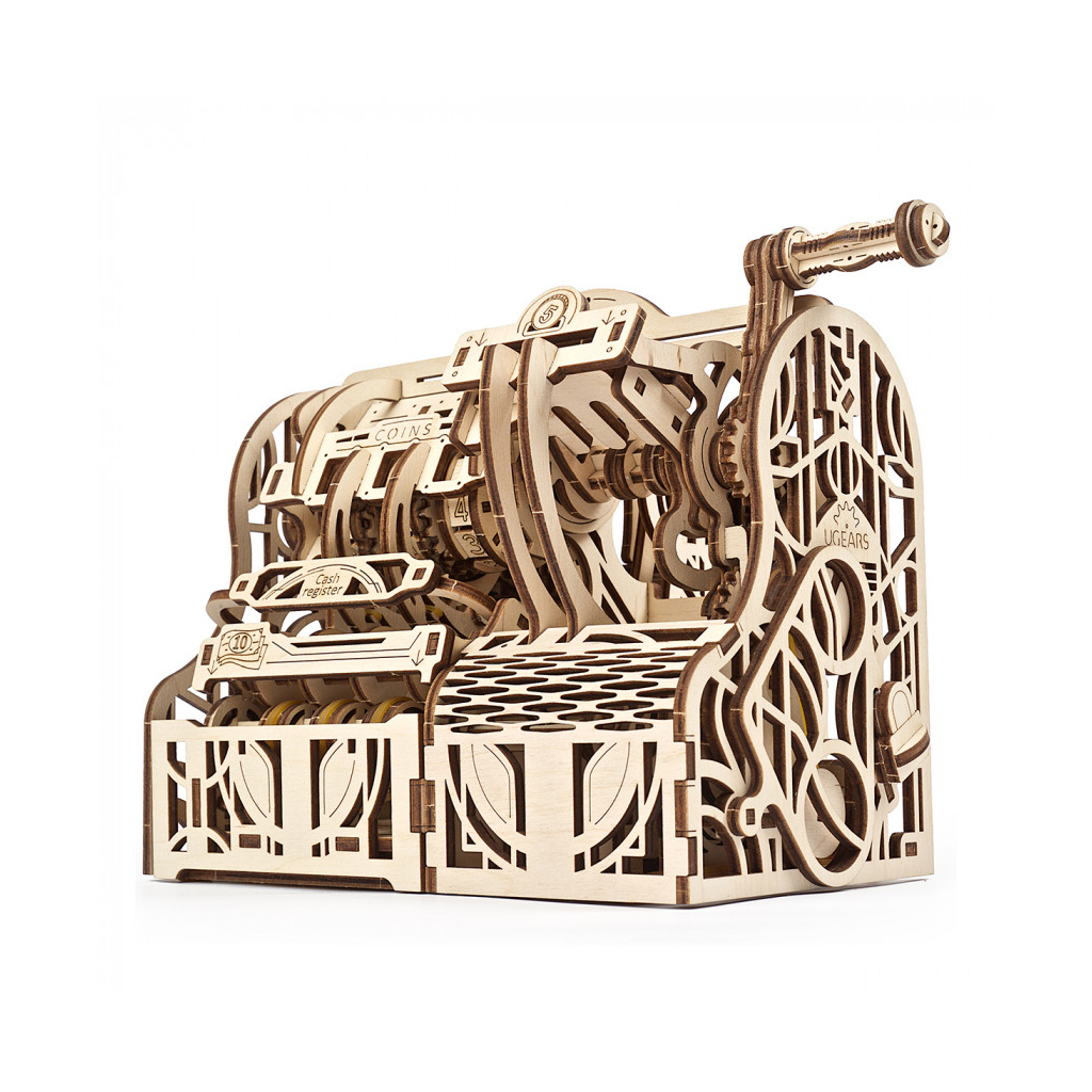 Збірна модель Ugears Касовий апарат (6336920) - зображення 1