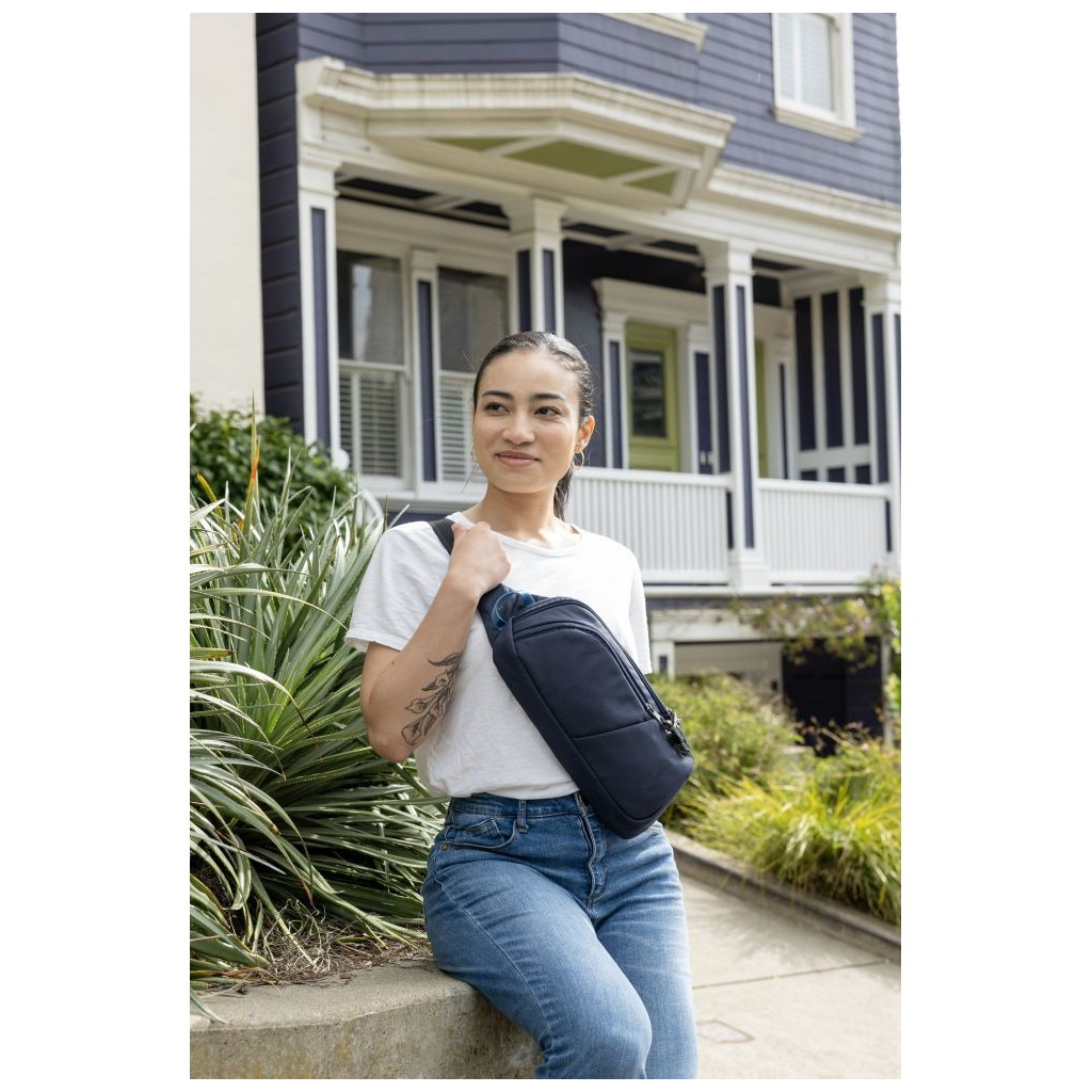 Сумка Pacsafe V Action Sling Темно-синя (60161658) - зображення 10