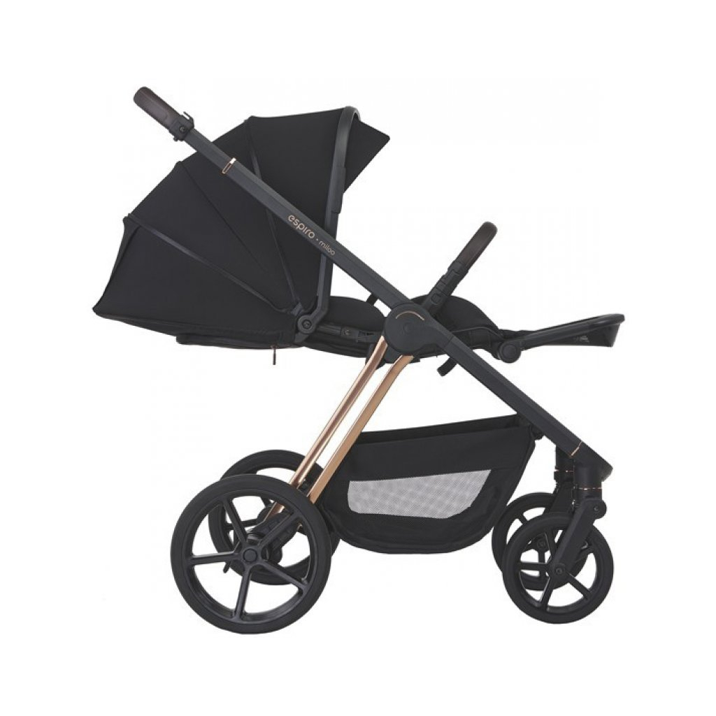 Коляска Espiro 2 в 1 Miloo 2025 219 White Pearl (5905683801102) - зображення 7