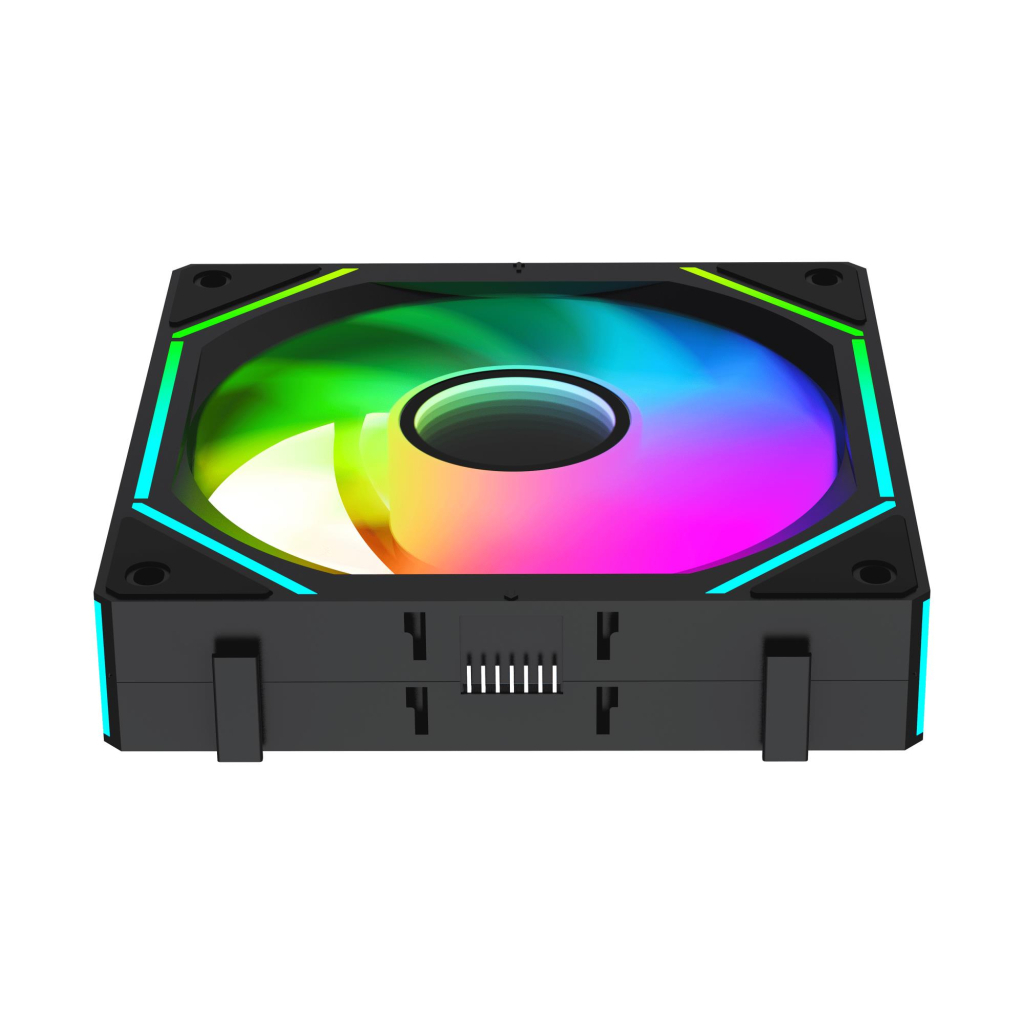 Кулер до корпусу OCYPUS GAMMA F12 UNI BK ARG (GAMMA-F12-BK3AM01U-GL) - зображення 3