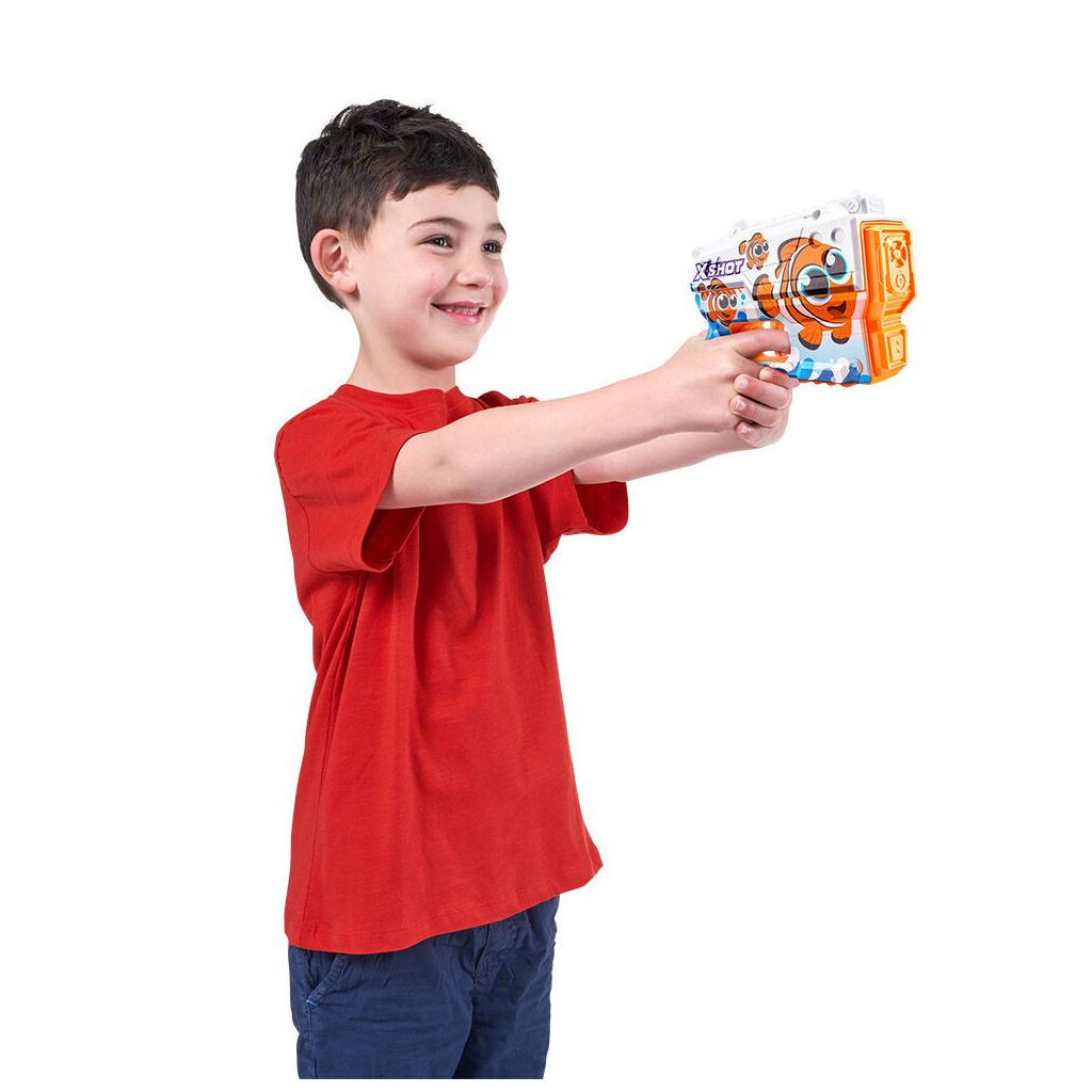 Іграшкова зброя Zuru X-Shot Водний бластер Junior Fast-Fill Рибка (118143A) - зображення 6